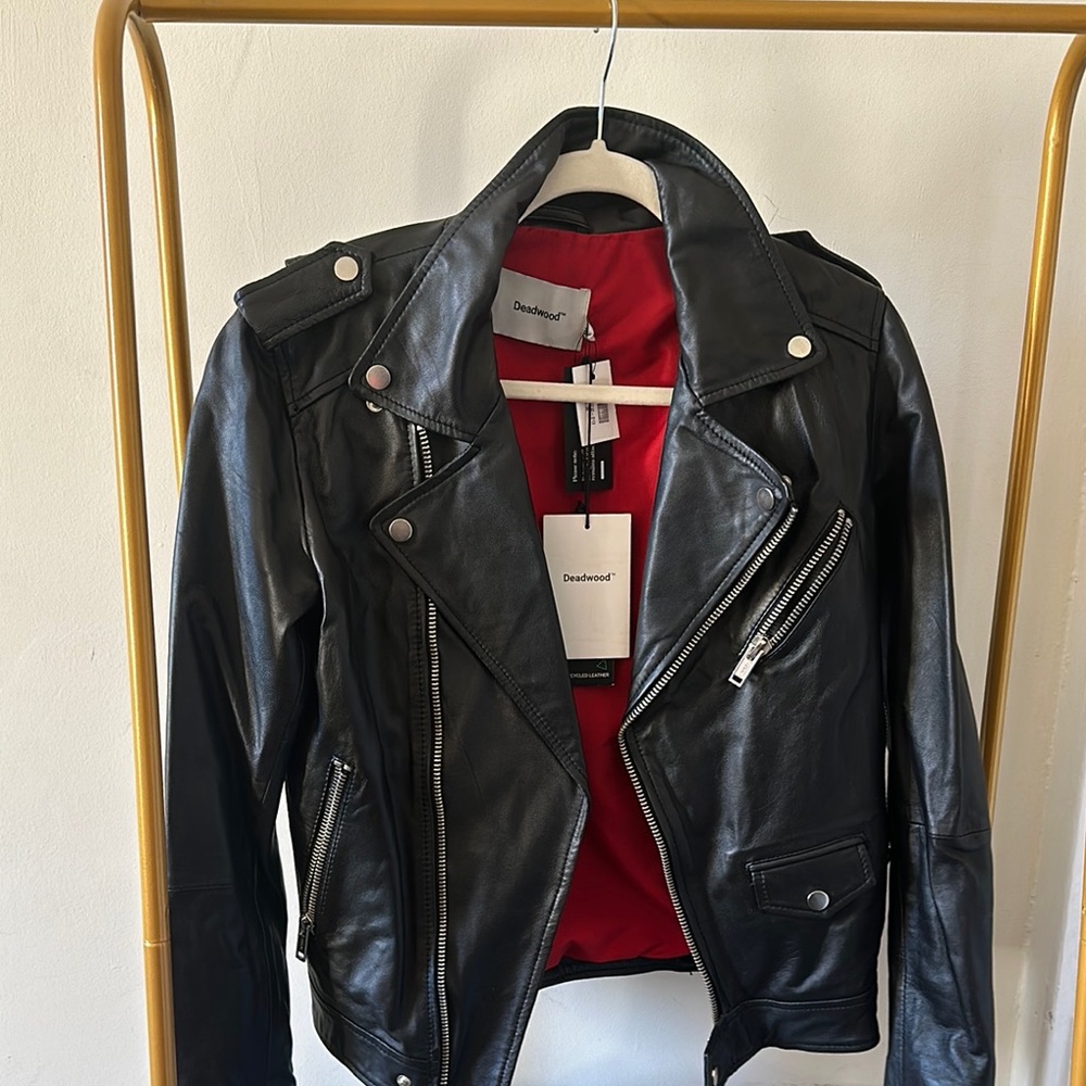 Deadwood Leather Jacket (originally $550)